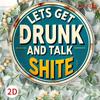 Vintage 8 Inch Aluminum Tin Sign for Man Cave Bar Decor Humorous Metal Plaque Waterproof Wall Art