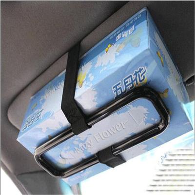 1 Stück neuer tragbarer Auto-Sonnenblende-Papierhandtuchhalter Autositz-Rückenzubehör Clip-Halterung Auto