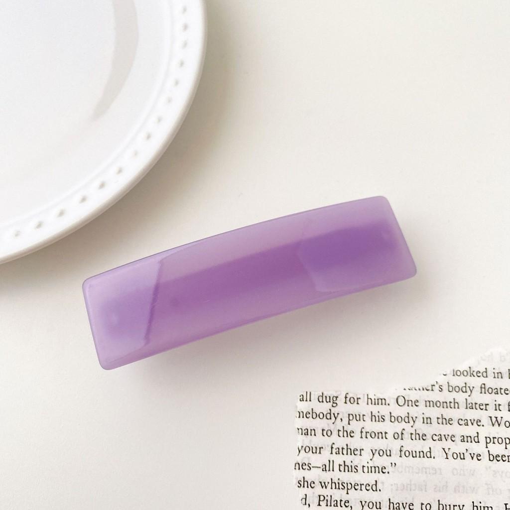 Chic 8.5cm Korean Style Hair Clip Contemporary Acetate Geometric Spring Hairpin