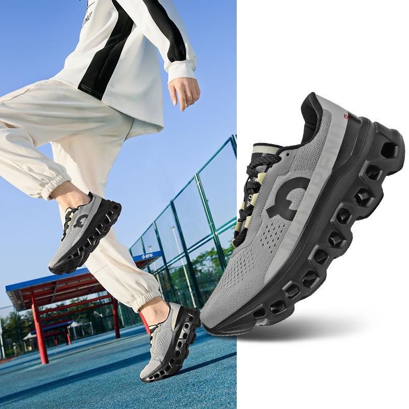 

Men s shoes fly-woven sprinting running shoes fashion sports shoes low-top mesh cloth surface lightweight cushioning breathable jogging shoes 45
