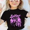 KATSEYE Print T Shirts,Y2K Korean Style Boys/Girls Short-Sleeved Tops, Girl Clothes Cute Kids T-shirt Summer Children's Clothing