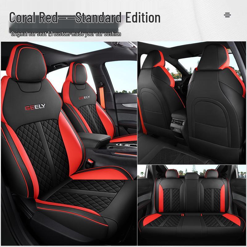 Binrui COOL Sports Car Full Surround Seat Cushion Set - All-Season Universal Fit