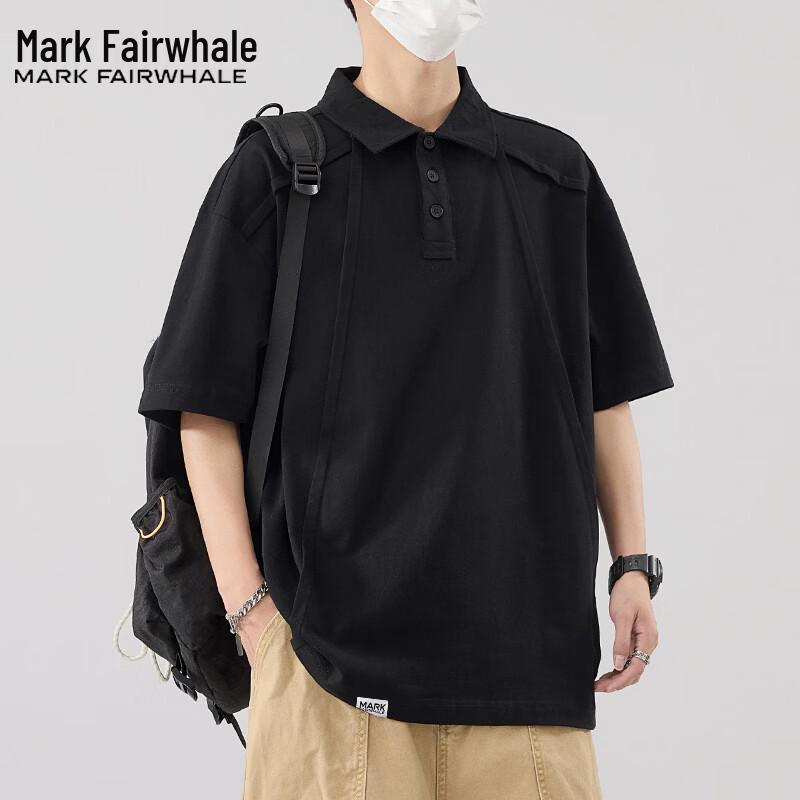 Mark Fairwhale Men s Retro Short Sleeve Polo Shirt XL