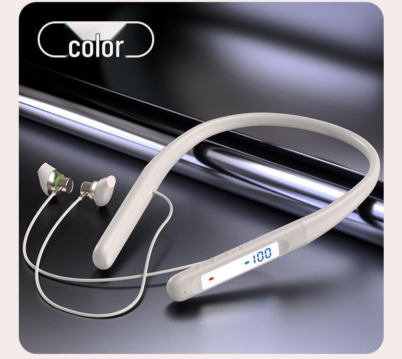 Sport Bluetooth Neckband Earphones with Long Battery Life and Heavy Bass