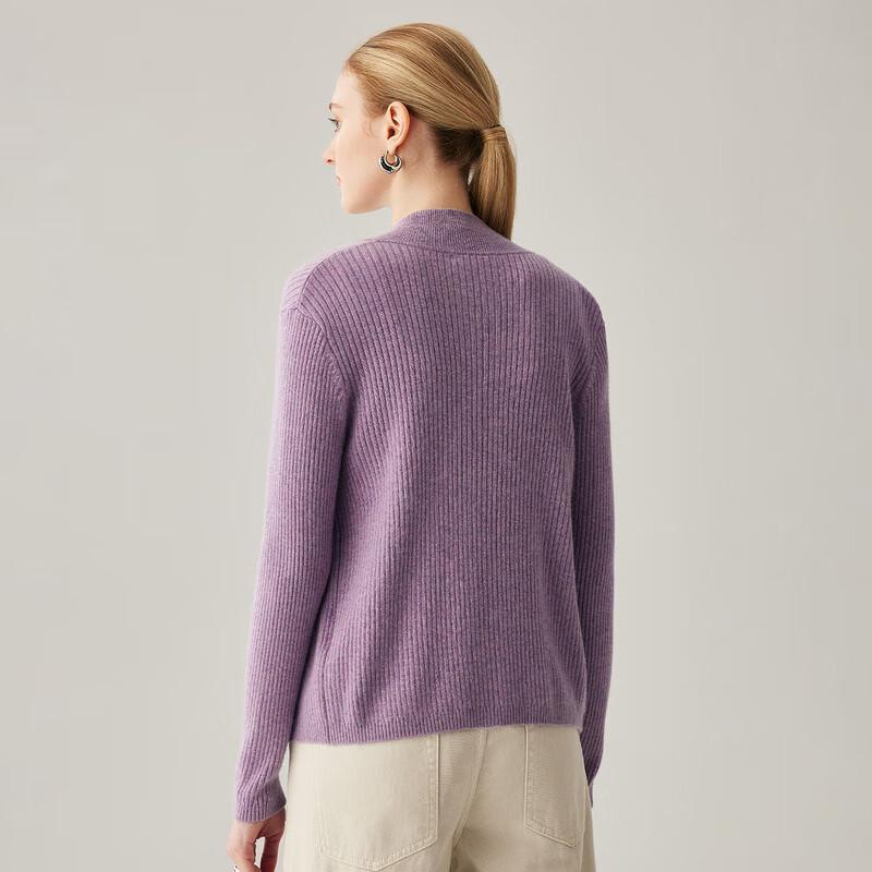 Zhaojun Women's Fall/Winter 2025 Double-Zip Cashmere Cardigan
