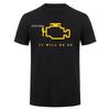 This Little Light of Mine Check Engine Light TShirt Funny Car Mechanic Auto Repair T Shirts Oneck Tops HJ064