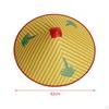 Cappello Conico Asiatico Imitazione Tessitura di Bambù Cinese Orientale