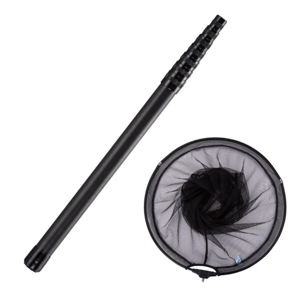Fishing Rod Foldable 35/40/45cm Telescopic Pole Fishing Hand Net Landing Net Fishing Net