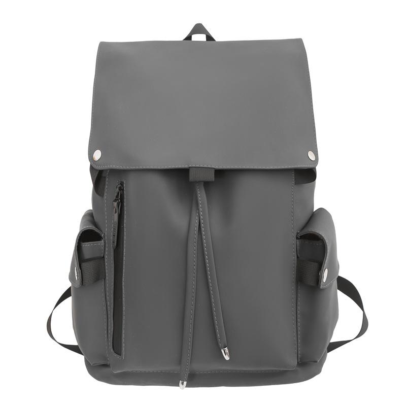 

Japanese Trend Large Capacity Backpack for High School & University Students - Unisex Casual Workwear темно-серого