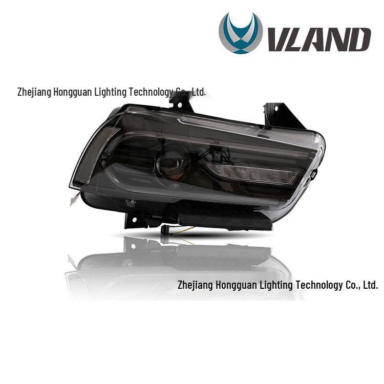 

Светодиодная фара в сборе Dodge Charger 2011-2014 с дневными ходовыми огнями Polycarbonate ABS