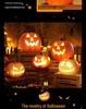 Large Luminous Pumpkin Lantern for Halloween Outdoor Theme Decorations