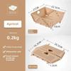 Hot  Drain Basket, Fruit Basket, Foldable Plastic, Large Capacity, Raised Tiptoe, Household Kitchen, Vegetable Washing Basket