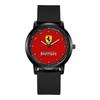Orologio al Quarzo alla Moda Orologio con Emblema Auto Orologi da Business Uomo Donna Regali Per Ferrari SP1 812 F40 F12TDF SF90 458 488 599 612 FF F12