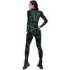 The Artificial Intelligence Pattern Print Sexy Jumpsuit Unisex Long Sleeve Cosplay Catsuit Halloween Zentai Suit Aerial Yoga Set