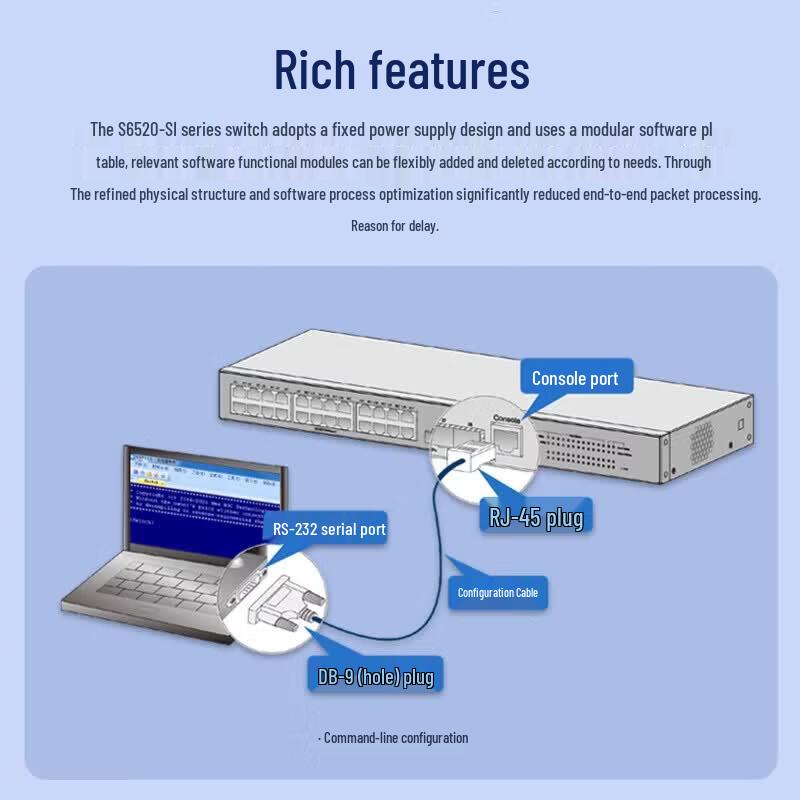 H3C S6520-22SG-SI Managed Network Switch