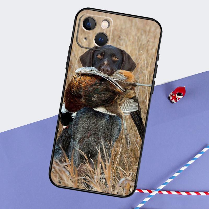 Hunting Dog Phone Case For iPhone 16 Pro Max 11 13 14 15 Pro Max 12 Mini XR 16 15 Plus 16e Back Cover