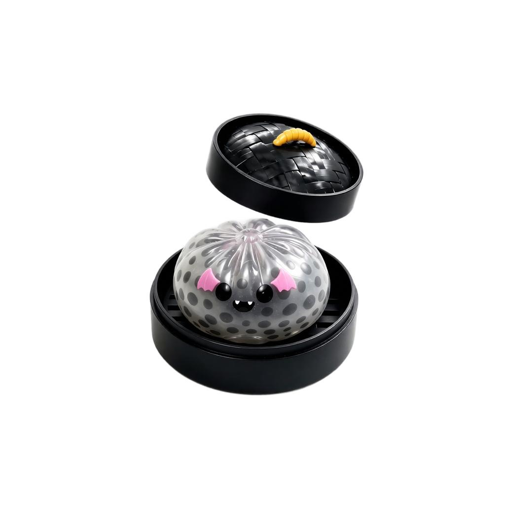 Halloween Stress Toys Set with Steamer Basket (10 )