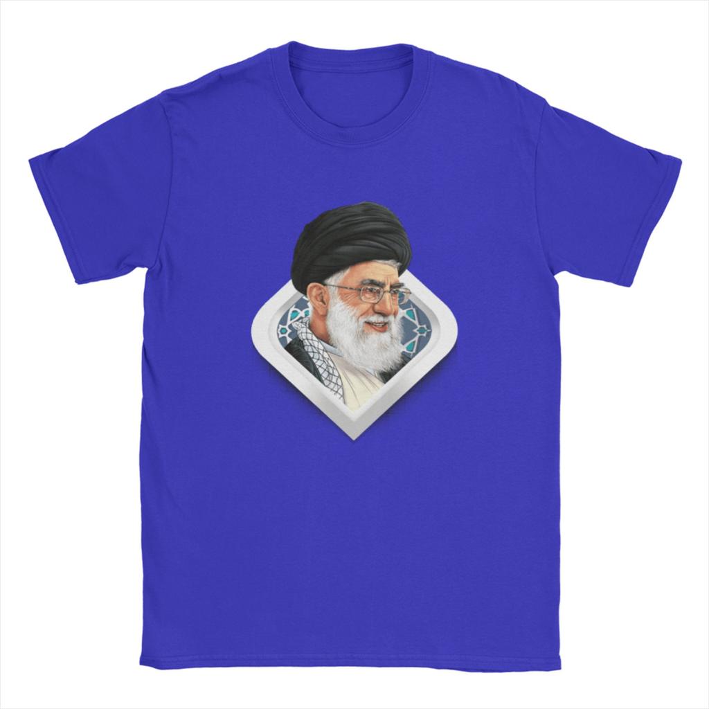 Casual TShirt Beach SSeyyed Ali KKhaUnisexei Hipster TShirts 100 Cotton Tshirt for Unisex Awesome Plus Size Short Sleeve Top Tees