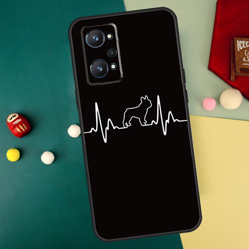 

Французский бульдог Собака Для Realme 12 11 Pro Plus 9 10 GT5 GT3 GT Neo5 C35 C31 C30 C33 C51 C53 C55 C25s C21Y Чехол Realme 10 4G