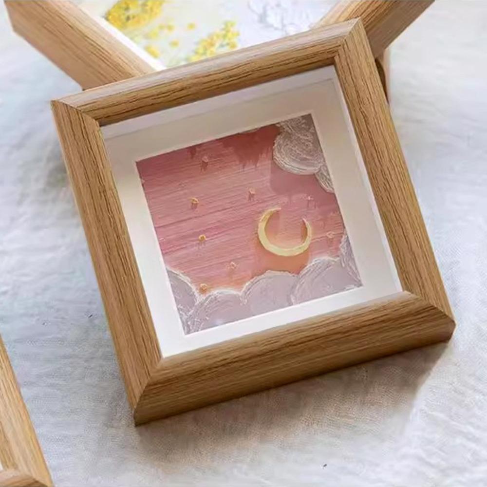 Ornaments Wooden Photo Frame Mini Display Picture Frame New DIY Photo Frame