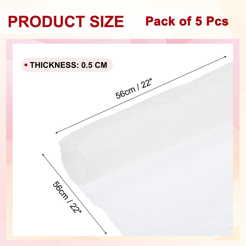 5pcs Flower Wrapping Paper Waterproof Bouquet Wrapping Paper Gift Wrapping Paper Birthday Wedding Ceremonies Paper Sheet