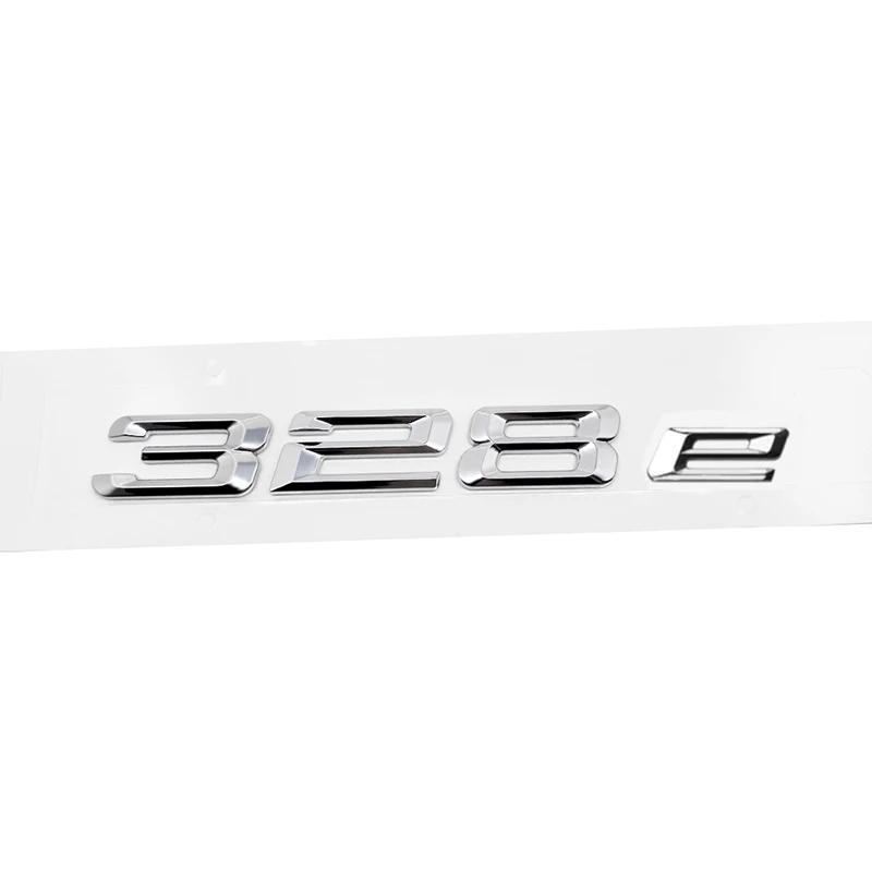 Adesivo Emblema Logo Stemmi Baule Posteriore Auto in ABS 3D Per BMW Serie 3 316e 328e 318e 320e 325e 330e 335e E46 E90 E91 F30 F31 F34 G20