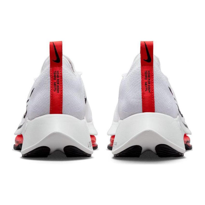 New Nike Air Zoom Tempo NEXT% Flyknit White Light Crimson Platinum Tint Black CI9923-105