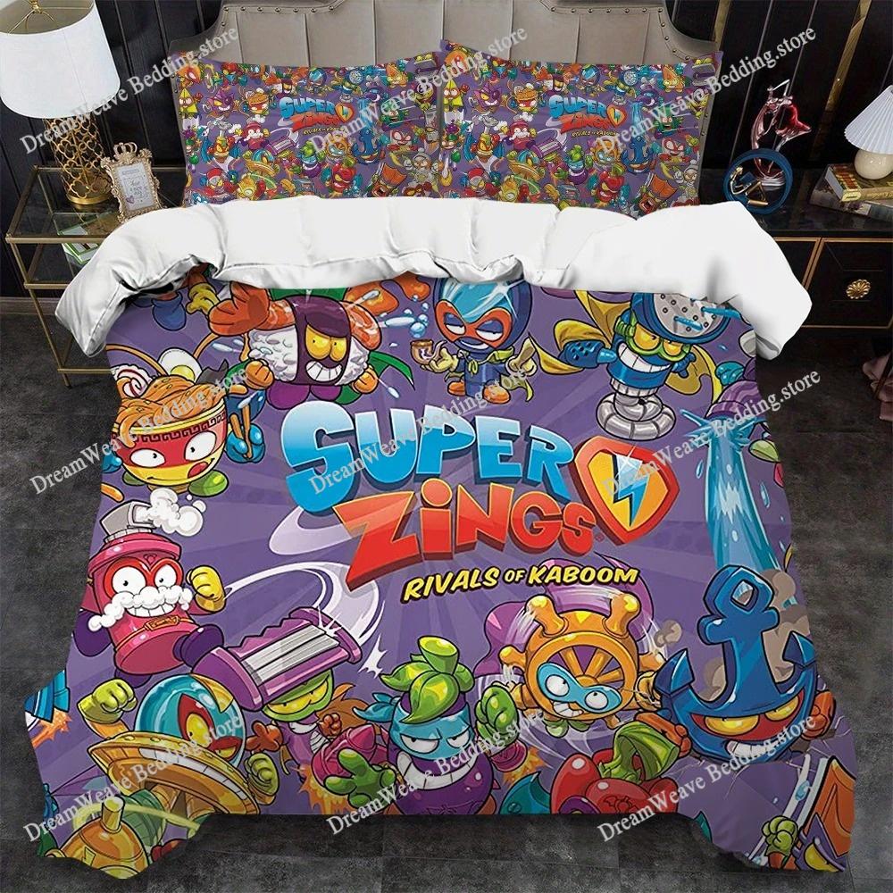 Super Duvet Cover Set Home Style Bedding Soft Laundry Cotton Bed Z-Zings Student Dormitory Gift