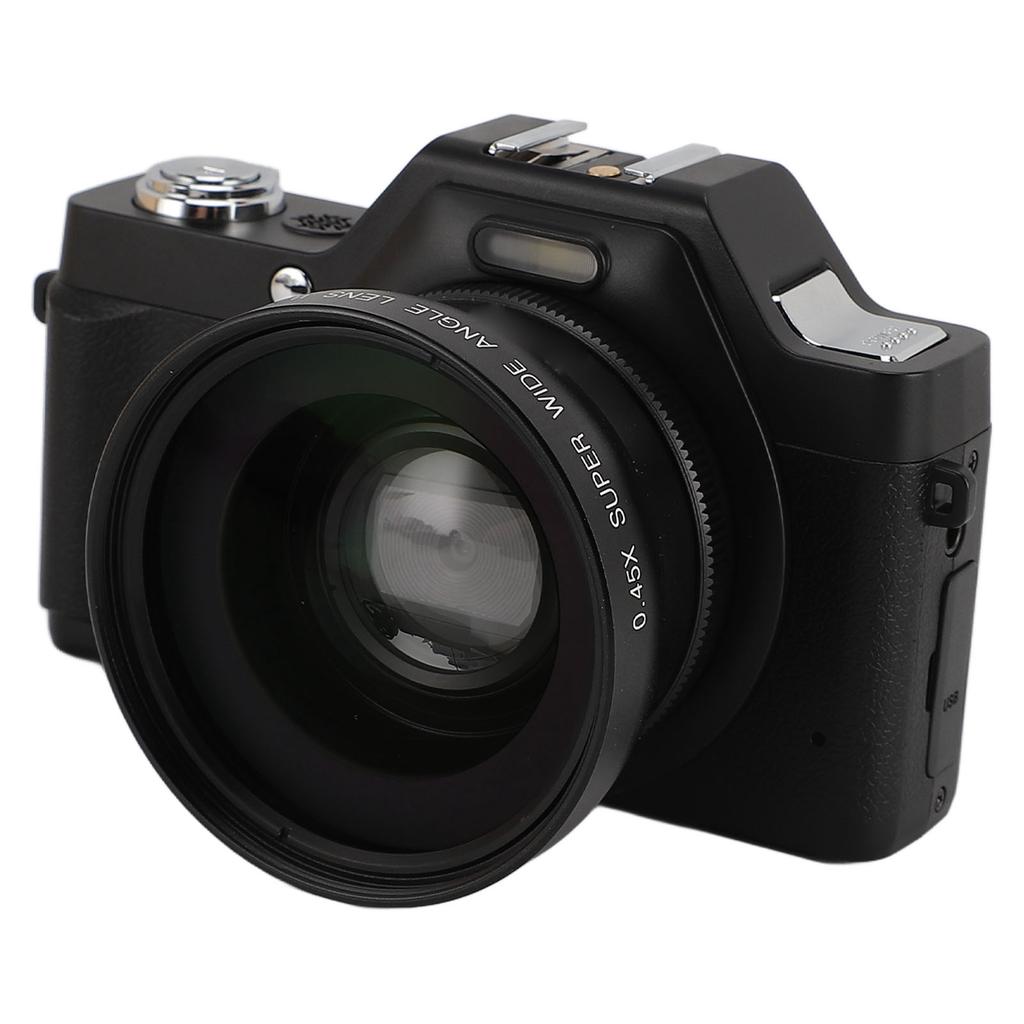 Digital Camera 2.88in LCD Display HD 4K Video 58MP Image Auto   20x Zoom Portable Vlog Camera for Live Strming