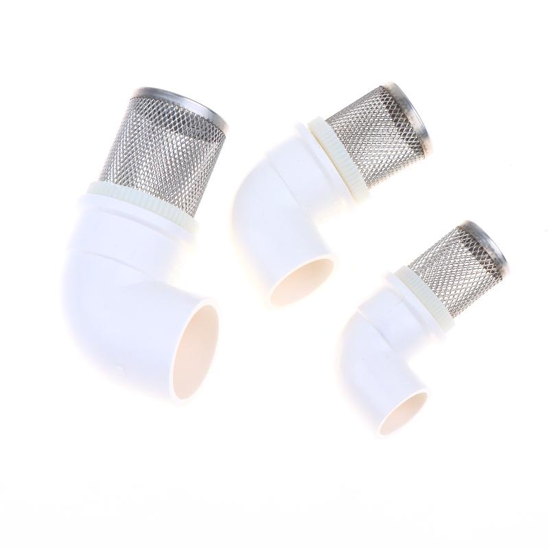 20~63Mm 304 Stainless Steel Filter Pvc Pipe For Small Aquarium Tank Water Pump Inlet Tube Filter Garden Drip Irrigation Filter