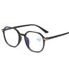 Transparent Computer Glasses Frame Women Men Anti Blue Light Polygon Eyewear Blocking Glasses Optical Spectacle Eyeglass