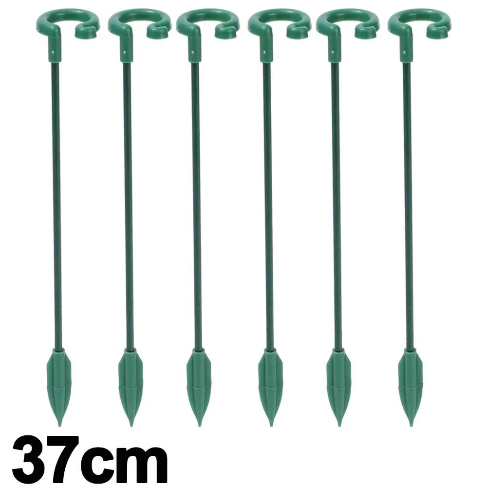 

10/1 шт. Пластиковые опоры для растений, палочки, подставка для цветов, многоразовая защита, фиксированные инструменты, садовые принадлежности, держатель для овощей, кронштейн 5PCS