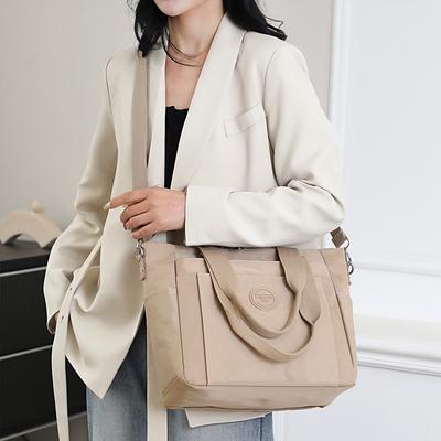New Women's Tote Bag Outdoor Leisure Large Capacity Anti-splashing Mommy Shoulder Messenger Bag