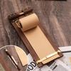 Tear-Off Roll-Up Sticky Note Board Retro Wooden Memo Clipboards  Office Accessories