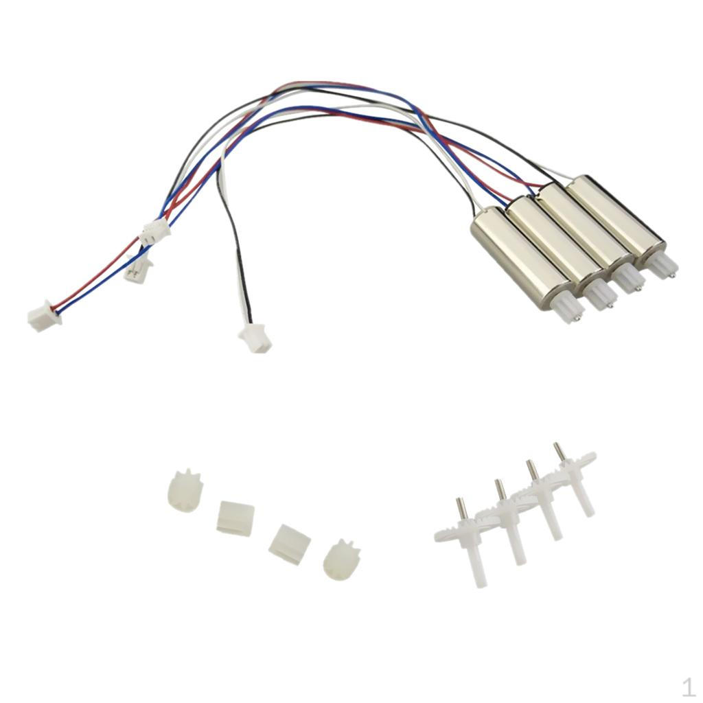 

4pcs Motors&Large Gears&Pinions For E58 S168 JY019 Quadcopter Parts