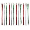 12 Bundles Glitter Sparkling Tinsel Hair Extensions with Tools Sparkle Hair Extension Kit 1.2m