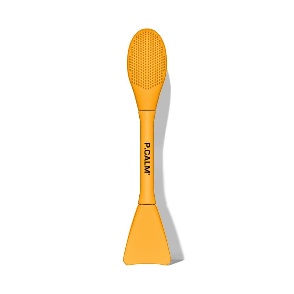 P.CALM Dual Pore Cleansing Brush (Yellow) - Deep Pore & Blackhead Care