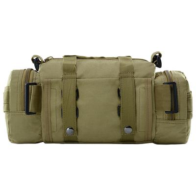 Multi-functional Waist Pack Bike Front Handle Bag Fishing Tackle Sling Bag Photography Training