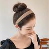 Set da 3 pezzi Stile Europeo e Americano Nero Khaki Fasce per Capelli Cerchietti per Donne Ragazze Uomini Sport Lavarsi il Viso Accessori per Capelli Coreani Strumento