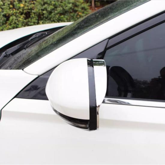 For Nissan Altima -2025 Chrome Rain Eyebrow Rearview Mirror Frame