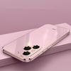 Luxury Ultra Thin 6D Plating Soft TPU Back Case For Honor 400 Pro / 400 5G Global Version Ring Stand Holder Lens Protector Cover