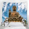 Indian Buddha Art Tapestry Wall Hanging Meditation Mandala Room Wall Decor Boho Home Aesthetics Home Decor Background Fabric
