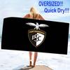 Portimonense SC Print Beach Towel, Large Soft Quick Dry Towel for Beach Camping Swimming