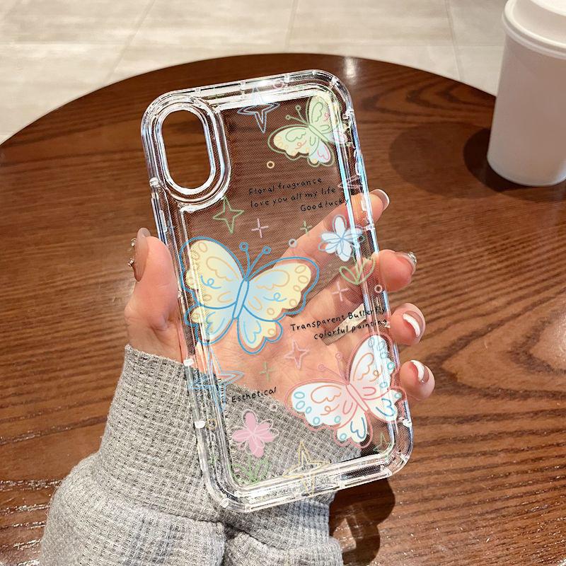 Capa de celular com airbag para iPhone 11 13 16 Pro Max iPhone 14 15 12 13 Pro Max 16 Plus 7 8 Plus Samsung S24 FE A55 A05S A54 A06 S22 A15 S23 A12 A22 A52S A34