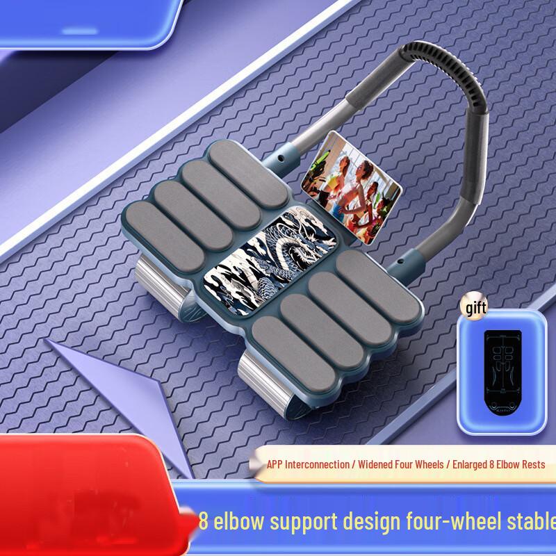 WEZHO 4-Wheel Abdominal Roller Set