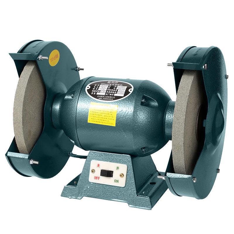 Fujiwara Industrial Grade Bench Grinder with Dust Collector & Knife Sharpener - Vertical, Eco-Friendly Tool