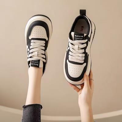 22 Herbst und Winter neue Muffin-Schuhe mit dicker Sohle Sterne Freizeit Sport