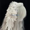 HX6F Stylish Angel Wing Headband Hair Band Accessory for Stage and Party Wear