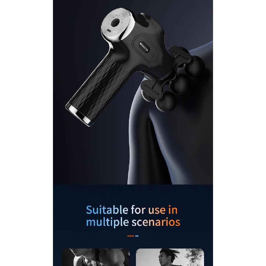 10 head massage gun muscle relaxation electric vibration fascia gun for relaxing the body and massaging handheld massager