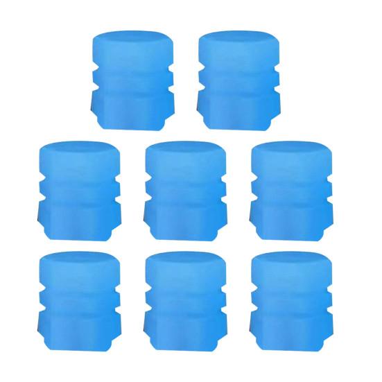 Glow In The Dark Tire Valve Caps Universal Tire Valve Stem Covers for Car Truck SUV Motorcycle Night Safety Lights Dustproof Tire Accessories